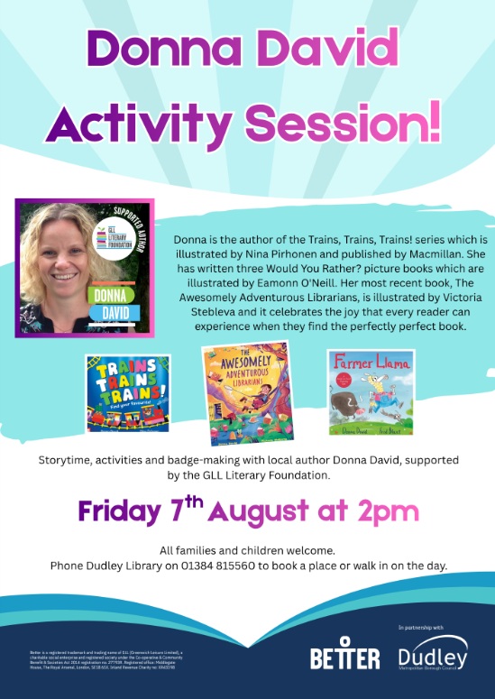 Dudley Library - Donna David Children's Activity Session